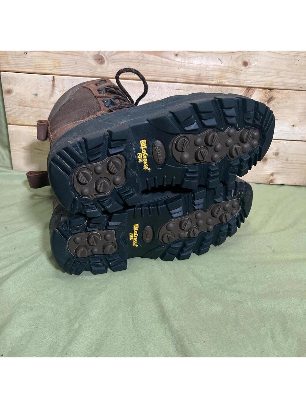 LaCrosse Womens Hiking Trail Boots Size 8.5 Brown Leather Durable Outdoor 5670W - Picture 6 of 7